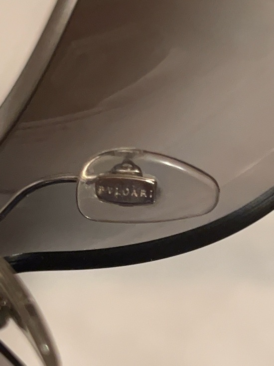 Bulgari Black Shield Sunglasses with Swarovski Crystals main image 4